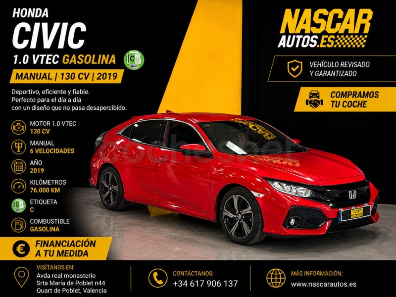 HONDA Civic 1.0 VTEC Turbo Comfort 2018 foto 1