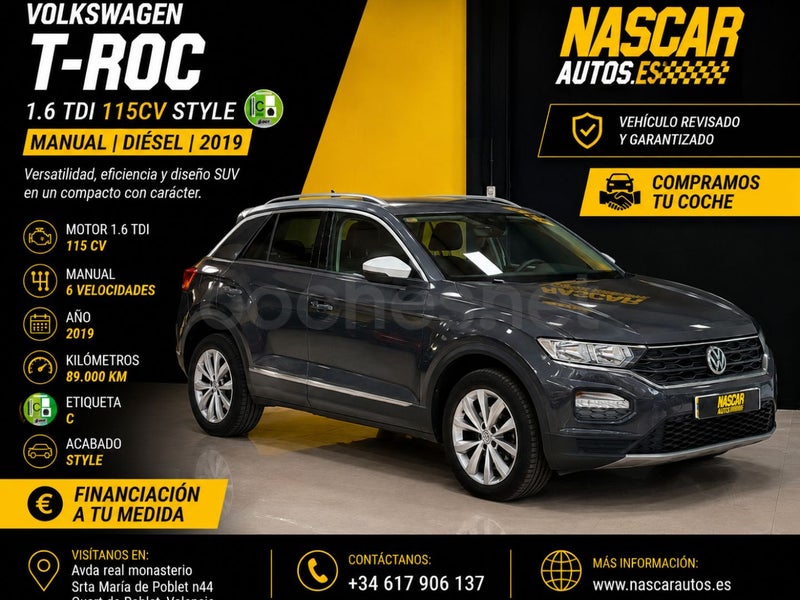 VOLKSWAGEN T-Roc Advance Style 1.6 TDI 2019 foto 1
